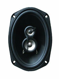 Planet Audio TQ693 6 x 9 Inch 3 Way Poly Injection Cone Speaker System (Black)  Vehicle Speakers 