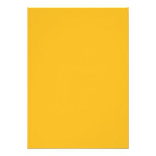 Honey Mustard Yellow Color Trend Blank Template Custom Invitation
