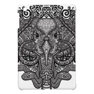 elephant tattoo design iPad mini covers