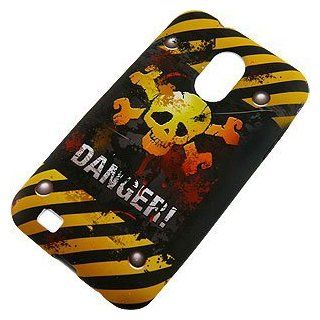 TPU Skin Cover for Samsung Epic 4G Touch SPH D710, Danger Cell Phones & Accessories
