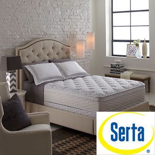 Serta Perfect Sleeper Bristol Way Supreme Gel Euro Top Twin size Mattress And Foundation Set