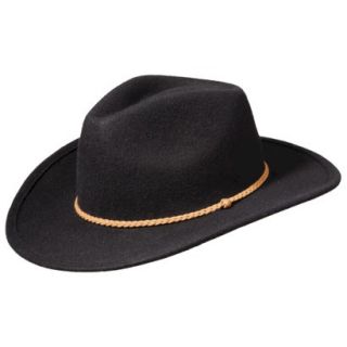 Mens Cowboy Hat   Black