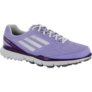 Adidas Adidas Womens Glow Purple/running White/metallic Silver AdiZero Sport Iii Spikeless Golf Shoes Purple Size 6.5