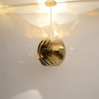 Lightexture Involution 1 Light Pendant IN P 13 B Finish Brass