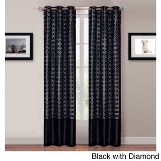 Windsor 84 inch Grommet Curtain Panels (4 piece Set)