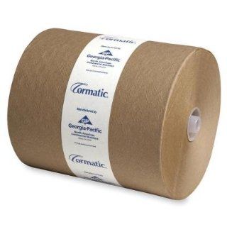 GEP2910P   Hardwound Roll Towels, Single Ply, 8 1/4x702, 6/CT, Brown   Paper Towels