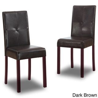 Baxton Studio Asher Modern Dining Chairs (set Of 2)