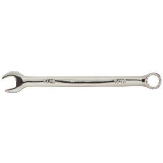 Jonard CW 716 Chrome Vanadium Steel Combination Wrench with Open End and Box End, 7/16" Opening Size Jonard Industries