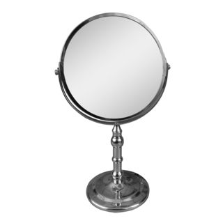 Free Standing Vintage Design 5x Magnifying Makeup Mirror