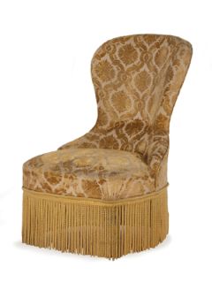 Antique French Slipper Chair by Jayson Home