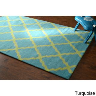 Nuloom Hand tufted Trellis Wool Rug (7 6x 9 6)