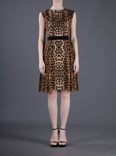 Giambattista Valli Leopard Print Dress