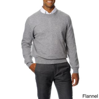 Republic Clothing Ply Cashmere Mens Soild Long Sleeve Sweater Grey Size 2XL
