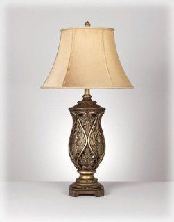 Ashley L511934 Katarina Table Lamp, Antique Brass Finish, Set of 2    