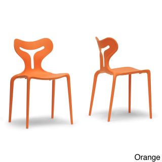 Yari Stackable Modern Dining Chair (set Of 2)