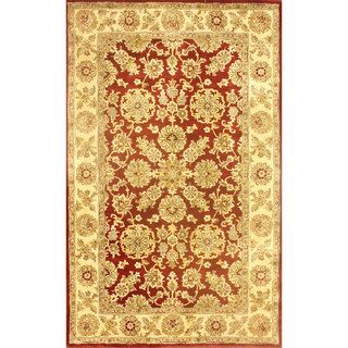 Nuloom Handmade Traditional Persian Red Wool Rug (5 X 8)