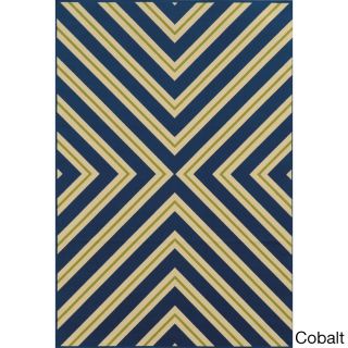 Indoor/ Outdoor Geometric Polypropylene Rug (25 X 45)