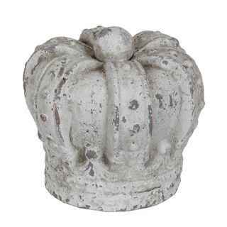 Medium White Ceramic Crown