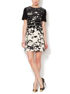Cotton Floral Stripe Dress by 4.collective