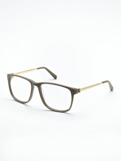 Matte Oversized Square Optical Glasses by Linda Farrow Luxe