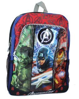 Marvel Avengers 16" Backpack Captain America Hulk Iron Man Toys & Games