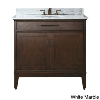 Avanity Avanity Madison 36 inch Single Vanity In Tobacco Finish With Sink And Top Brown Size Single Vanities