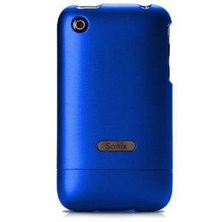 Sonix Slide 2 pc Slim Case for iPhone 3G and 3GS   Blue Cell Phones & Accessories