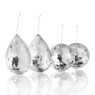 Colin Cowie Jewel Ornaments   Set of 4