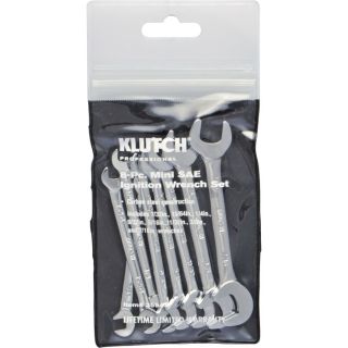 Klutch 8-Pc. Mini SAE Ignition Wrench Set  Combination Wrench Sets