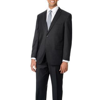Caravelli Italy Mens Superior 150 Charcoal 2 button Suit