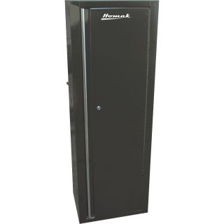 Homak 18in. Pro Series Full-Height Side Locker — Black, Model# BK08041021  Tool Chests
