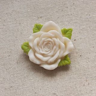 rose bloom brooch by laurafallulah