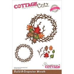 Cottagecutz Elites Die 3.7 X3.5   Build a grapevine Wreath