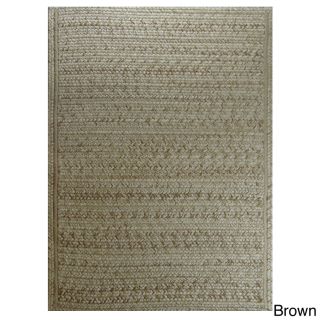 Testures Llc Winters Braided Rug (8 X 10) Brown Size 8 x 10