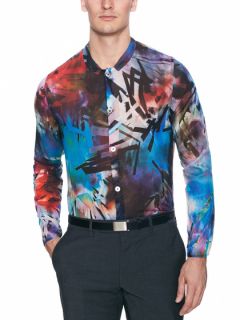 Graphic Cotton Sport Shirt by Paul Smith