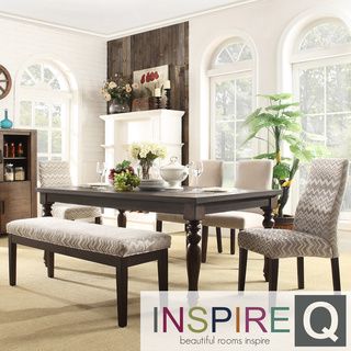 Inspire Q Kensington Baulster Dining Table