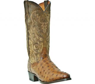Dan Post Boots Tempe DP2323   Saddle Brown Leather/Ostrich