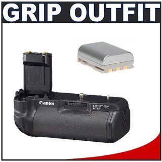 Canon BG E3 Battery Grip for Digital Rebel XT & XTi Digital SLR Camera + Spare NB 2LH Lithium Ion Battery Pack  Camera & Photo