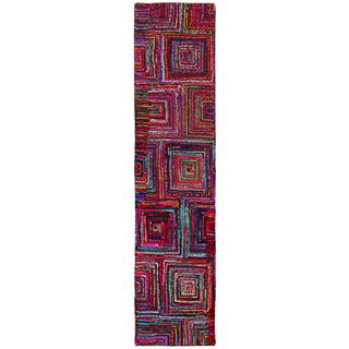 Brilliant Ribbon Blocks Runner (26 X 12)