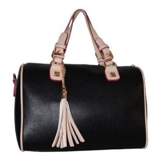 Womens Blingalicious Leatherette Handbag Q2023 Black