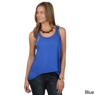 Hailey Jeans Co Hailey Jeans Co. Juniors Lightweight Sleeveless Top Blue Size S (1  3)