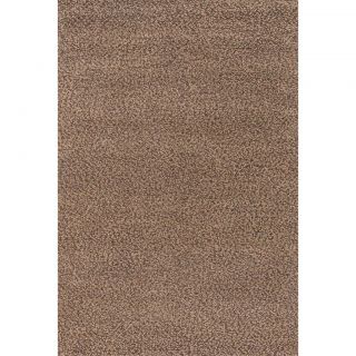 Lagash Chocolate/ Camel Wool Rug (56 X 8)