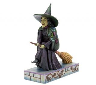 Jim Shore Wizard of Oz 7 1/2 Wicked Witch Figurine —
