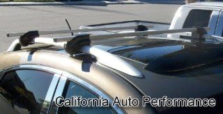 2007 2010 Mitsubishi Outlander Silver Roof Rack Crossbars With Locks Automotive