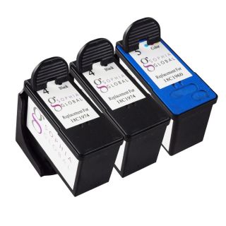 Sophia Global Remanufactured Ink Cartridge For Lexmark 4 And Lexmark 5 (pack Of 3)