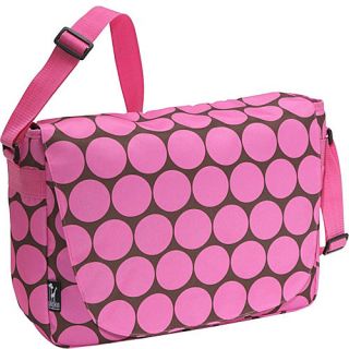Wildkin Big Dots Pink Laptop Messenger Bag