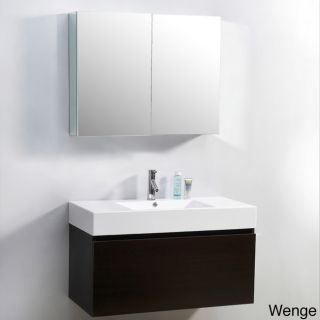 Virtu Virtu Usa Zuri 39 inch Single sink Bathroom Vanity Set Espresso Size Single Vanities
