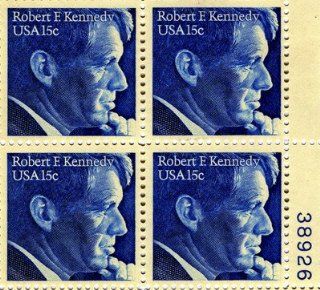 Robert F.Kennedy 4/15 cent US postage stamps #1770 