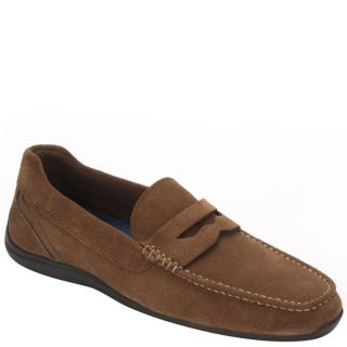 Rockport Mens Drivesports Penny Shoes   Tan Suede      Clothing