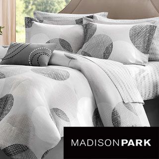 Madison Park Essentials Glendale 9 piece Bed In A Bag With Sheet Set